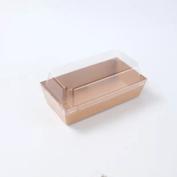 Rectangular Bakery Containers Wholesale, Paper Sandwich Boxes in Bulk (3)