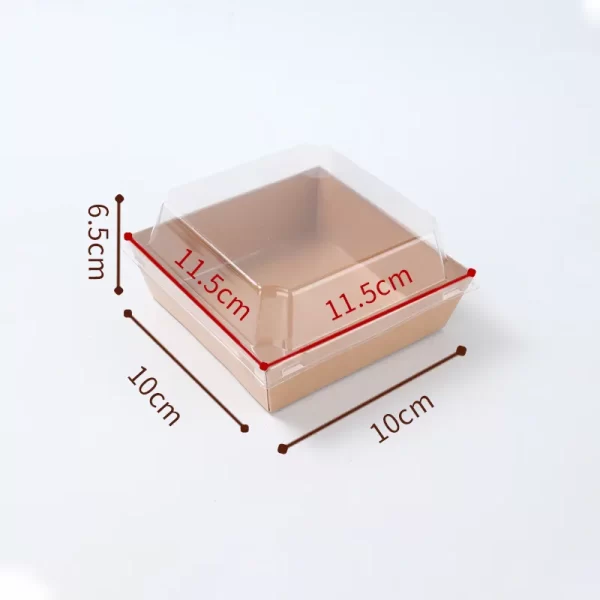 Wholesale Baking Packaging Square Disposable Paper Charcuterie Boxes (2)