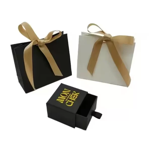 Fine-Mini-Gift-Boxes-Wholesale-Custom-Drawer-Boxes with-Paper-Bags